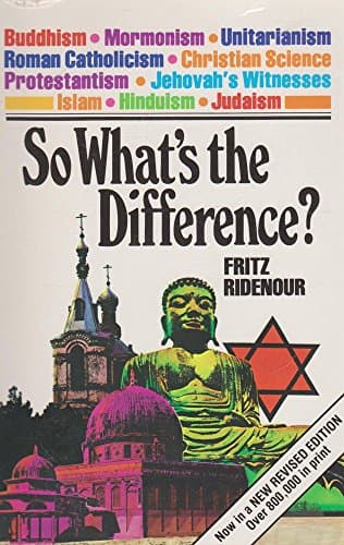 Book cover for So What's the Difference? by Fritz Ridenour