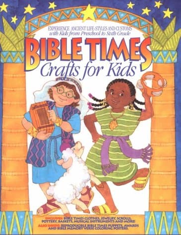 Book cover for Bible Times Crafts for Kids by Hickerson, Neva