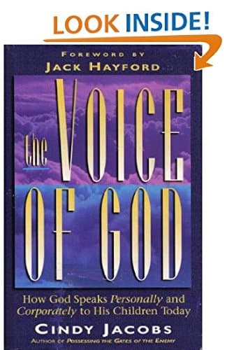 Book cover for The Voice of God by Jacobs, Cindy