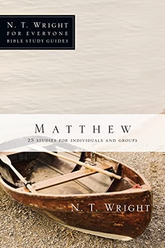 Book cover for Matthew (N. T. Wright for Everyone Bible Study Guides) by Wright, N.T.