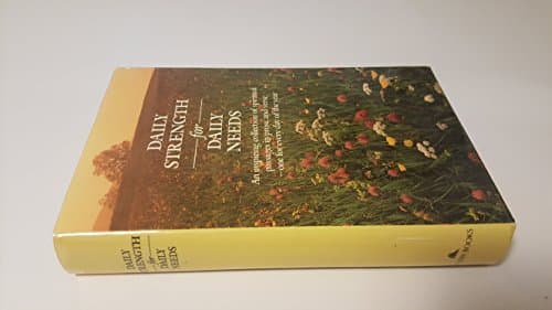 Book cover for Daily Strength for Daily Needs by Mary Tileston