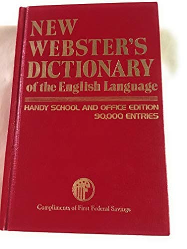 New Webster's Dictionary of the English Language