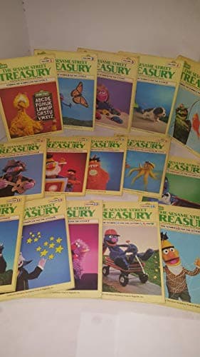 Book cover for The Sesame Street Treasury (15 Volume Set) by Various