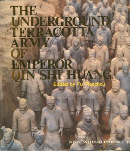 Book cover for The Underground Terracotta Army of Emperor Qin Shi Huang by Tianchou, Fu