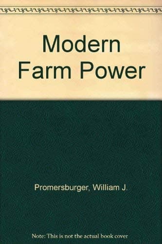 Book cover for Modern Farm Power by Promersberger, William J.