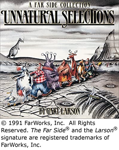Book cover for Unnatural Selections by Larson, Gary