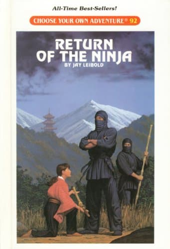 Book cover for Return of the Ninja (Choose Your Own Adventure) by Leibold, Jay