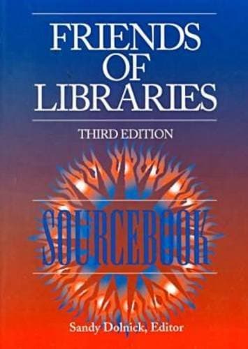 Book cover for Friends of Libraries Sourcebook by American Library Association