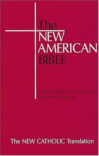 Book cover for New American Bible Student Text Edition by thomas-nelson