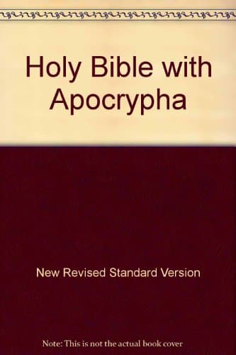 Bible: New Revised Standard Version Apocrypha Readers Text Paperbacks