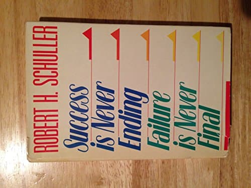 Book cover for Success Is Never Ending Failure Is Never Final by Schuller, Robert Harold
