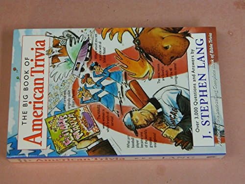 Book cover for Big Book of American Trivia by Lang, J. Stephen