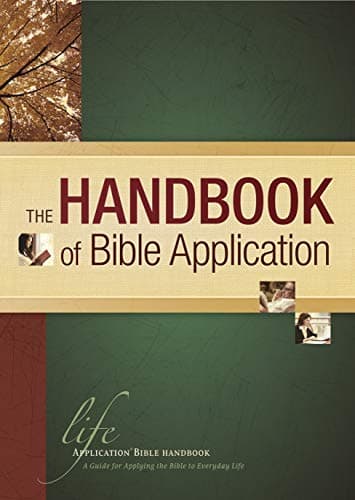 Book cover for The Handbook of Bible Application (Life Application Reference) by Tyndale