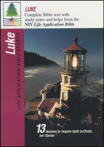 Book cover for Luke (Life Application Bible Studies (NIV)) by Tyndale