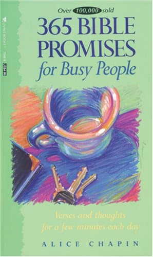 Book cover for 365 Bible Promises for Busy People by Chapin, Alice