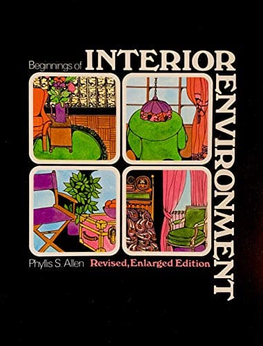 Book cover for Beginnings of interior environment by Allen, Phyllis Sloan