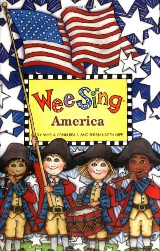 Book cover for Wee Sing America book (reissue) by Beall, Pamela Conn