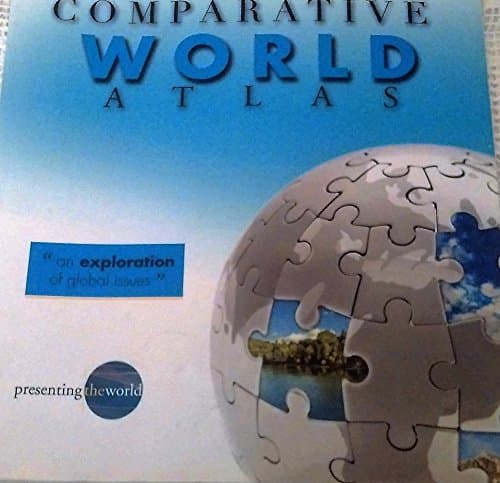 Book cover for The Comparative World Atlas by Hammond World Atlas Corporation