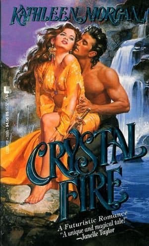 Book cover for Crystal Fire by Kathleen Morgan