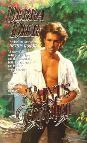 Book cover for Saint's Temptation by Dier, Debra