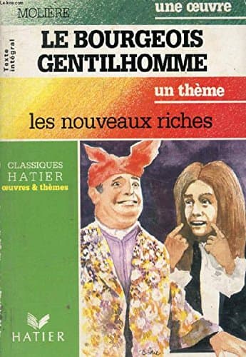 Book cover for Le Bourgeois Gentilhomme (French Edition) by Moliere