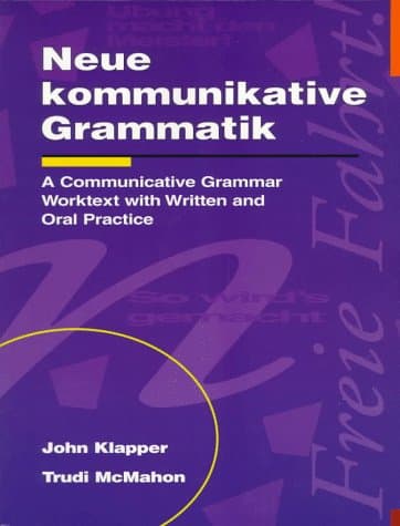 Book cover for Neue kommunikative Grammatik: An Intermediate Communicative Grammar Worktext with Written and Oral Practice (NTC: FOREIGN LANGUAGE MISC) by McGraw-Hill Education