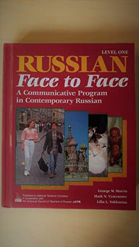Book cover for Russian Face to Face: A Communicative Program in Contemporary Russian by George W. Morris