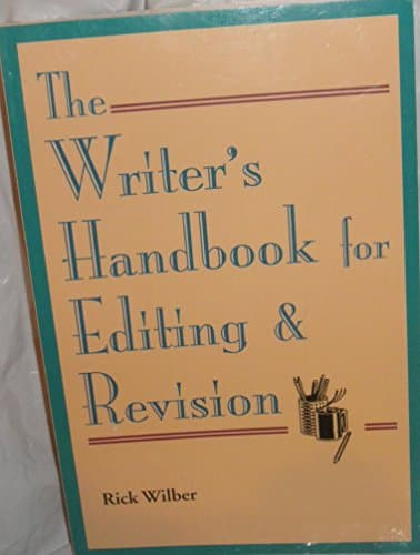Book cover for The Writer's Handbook for Editing & Revision by Wilber, Rick