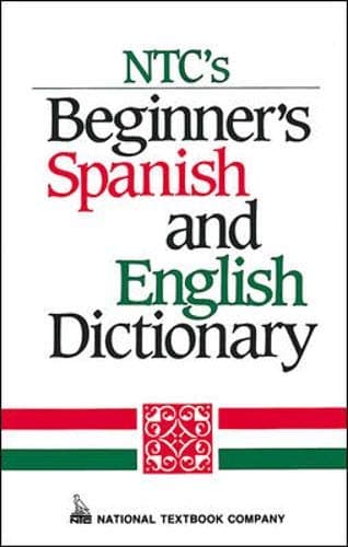 Book cover for NTC's Beginner's Spanish and English Dictionary by Qualls, Regina M.