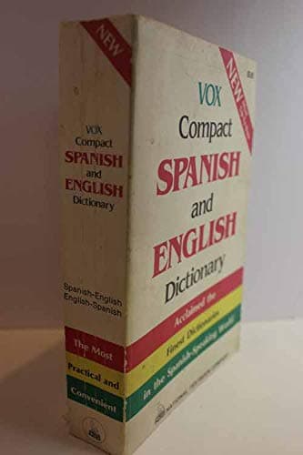 Book cover for Vox Compact Spanish and English Dictionary (English and Spanish Edition) by Vox