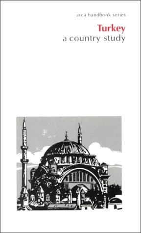 Book cover for Turkey: A Country Study (Area Handbook Series) by Library of Congress Federal Research Division