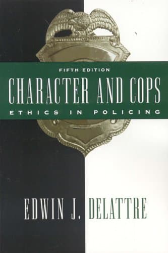 Book cover for Characters and Cops by Delattre, Edwin J.