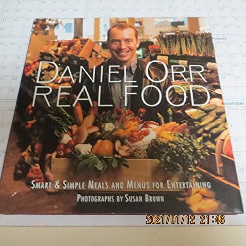 Book cover for Daniel Orr Real Food by Orr, Daniel