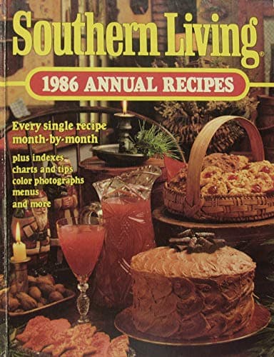 Book cover for Southern Living 1986 Annual Recipes (Southern Living Annual Recipes) by Southern Living Magazine