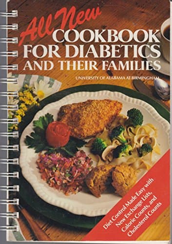 Book cover for New Cookbook For Diabetics & Their Families by Denman, Joan Erskine