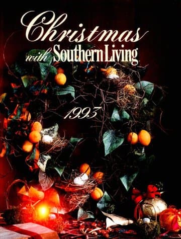 Book cover for Christmas With Southern Living 1993 by Vicki L. Ingham