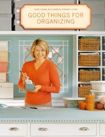 Book cover for Good Things for Organizing by martha-stewart