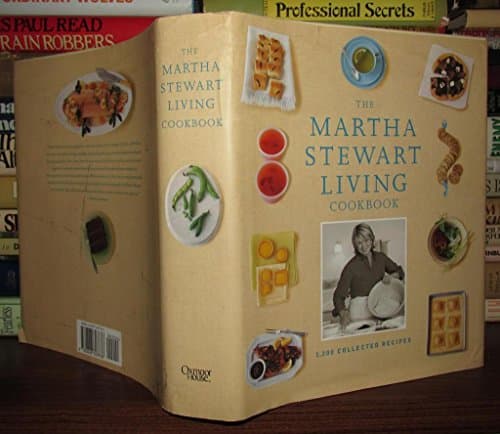 Book cover for The Martha Stewart Living cookbook by Stewart, Martha