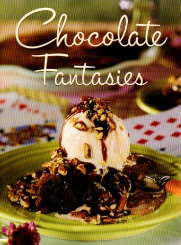 Book cover for Chocolate Fantasies by Oxmoor House, editors of