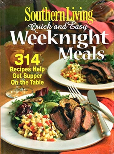 Book cover for Quick and Easy Weeknight Meals by Southern Living