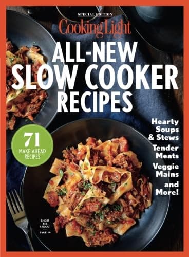 Book cover for COOKING LIGHT All-New Slow Cooker Recipes: 71 Make-Ahead Recipes by Cooking Light - 2016-10-28 SIP