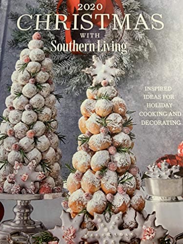 Book cover for Christmas with Southern Living, 2020: Inspired Ideas for Holiday Cooking and Decorating by Katherine Cobbs