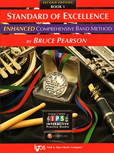 Book cover for PW21TP - Standard of Excellence Enhanced Book 1 - Trumpet / Cornet (Comprehensive Band Method) by Bruce Pearson