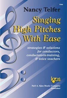 Book cover for Singing High Pitches With Ease by Telfer, Nancy