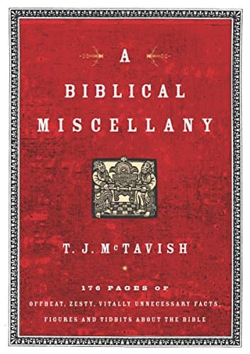 Book cover for A Biblical Miscellany by Mctavish, T. J.