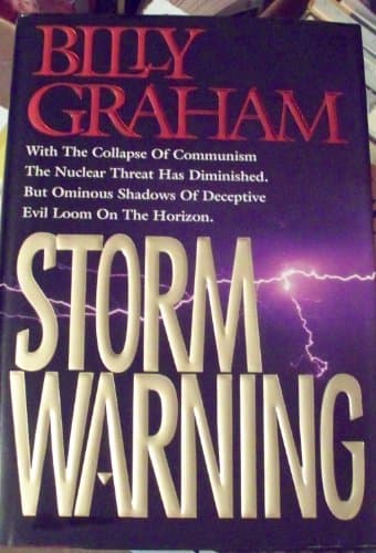 Book cover for Storm Warning: Deceptive Evil Looms on the Horizon by Graham, Billy