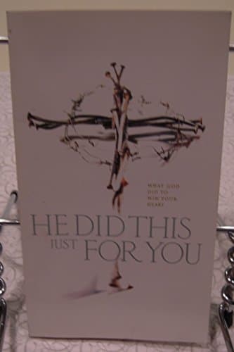 Book cover for He Did This Just For You by Lucado, Max