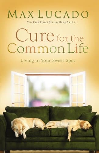 Book cover for CURE FOR THE COMMON LIFE by Lucado, Max