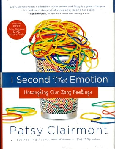 Book cover for I Second That Emotion: Untangling Our Zany Feelings (Book & DVD) by Clairmont, Patsy