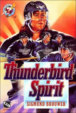 Book cover for Thunderbird Spirit (Lightning on Ice) by Brouwer, Sigmund